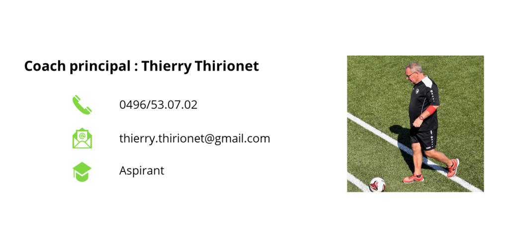 Coach Thierry Thirionet
