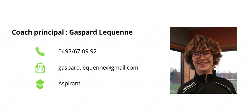 Coach Gaspard Lequenne