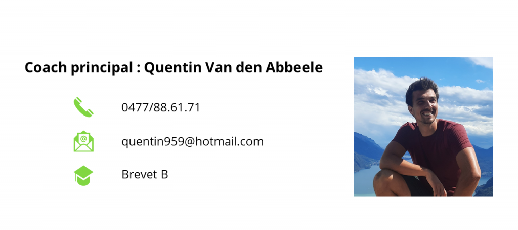 Coach Quentin Van Den Abbeele