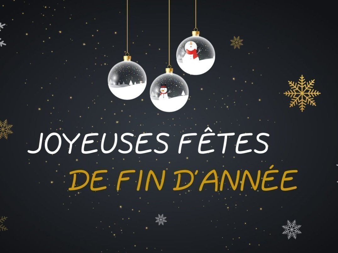 Read more about the article JOYEUSES FETES !!